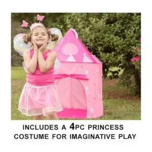 Paquete de 5 piezas de tienda de campaña y disfraz de