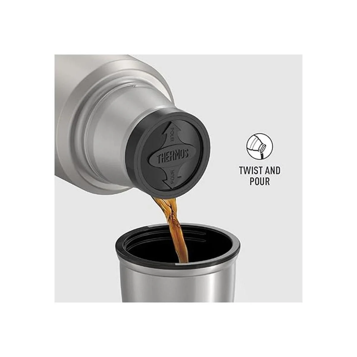 Botella inoxidable compacta de 16 onzas líquidas modelo