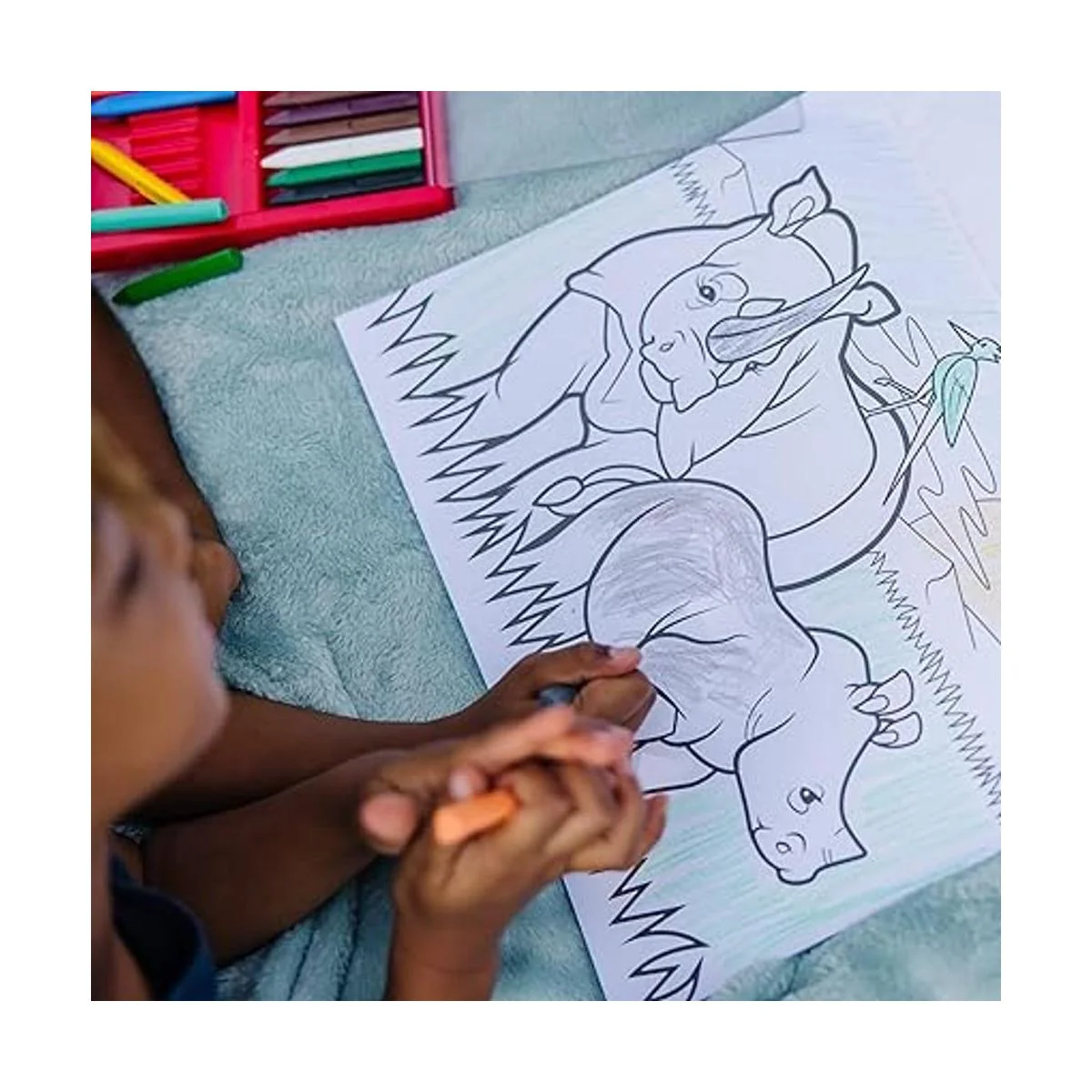 Melissa Doug Jumbo Coloring Pad animales_3