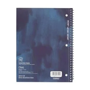 Mead 07152 Cuaderno espiral 1 sujeto papel con reglas_4