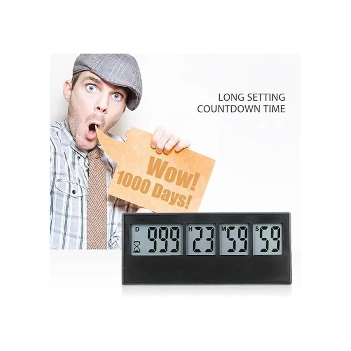 Temporizador digital de cuenta regresiva AIMILAR hasta