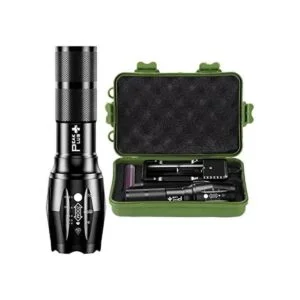 PeakPlus Linterna táctica con luz led ultrabrillante con_1