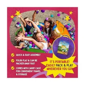 Playz Tienda de campaña desplegable de 5 piezas para_6