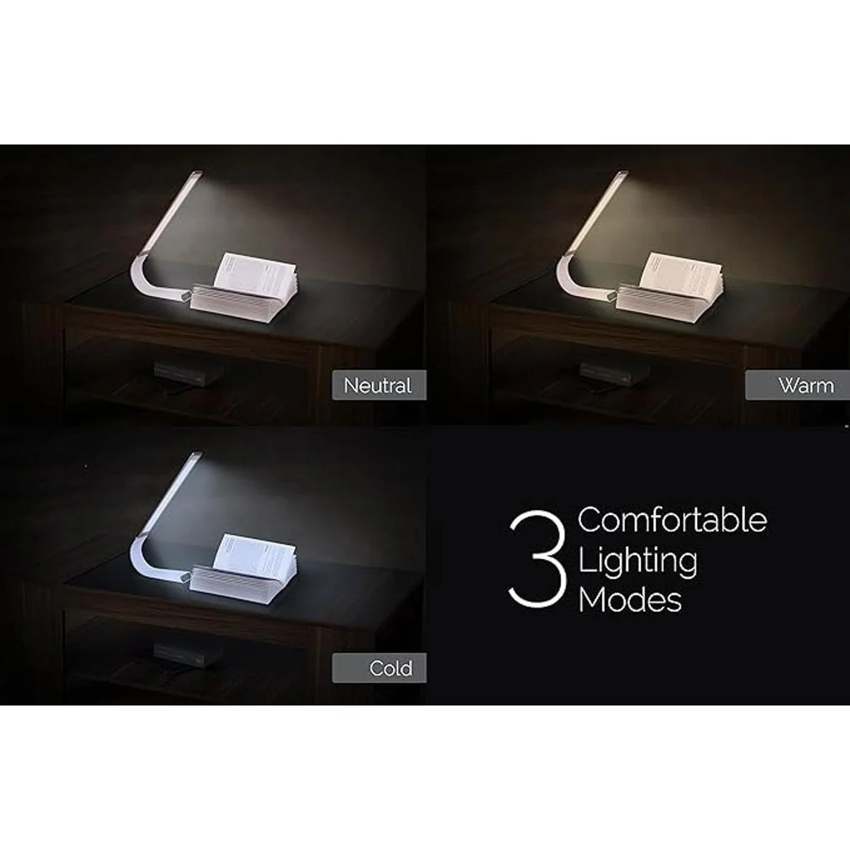 Luxe lámpara de escritorio inalámbrica LED amigable a la