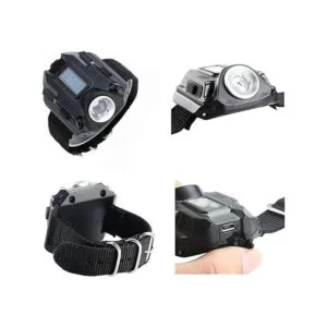 SUNDERPOWER Luz de muñeca recargable portátil Linterna_6