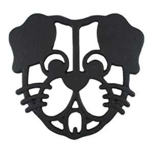 Salvamanteles de hierro fundido para perros para ollas_1