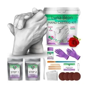 Juego de moldes de manos Keepsake como se muestra Estándar_1