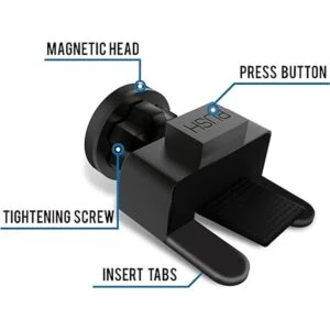 Soporte para auto TechMatte MagGrip Mini CD Magnetic Mount_3