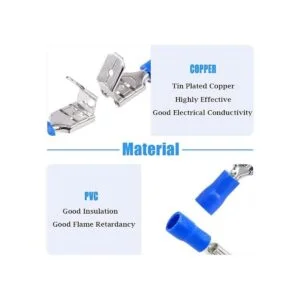 Glarks 100pcs 1614 calibre semi aislado Piggy Back Spade_3