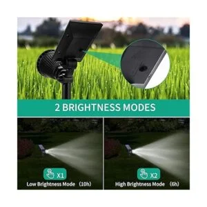 Luces solares Nekteck luces solares 2 en 1 para