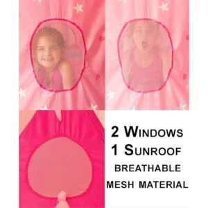 Paquete de 5 piezas de tienda de campaña y disfraz de