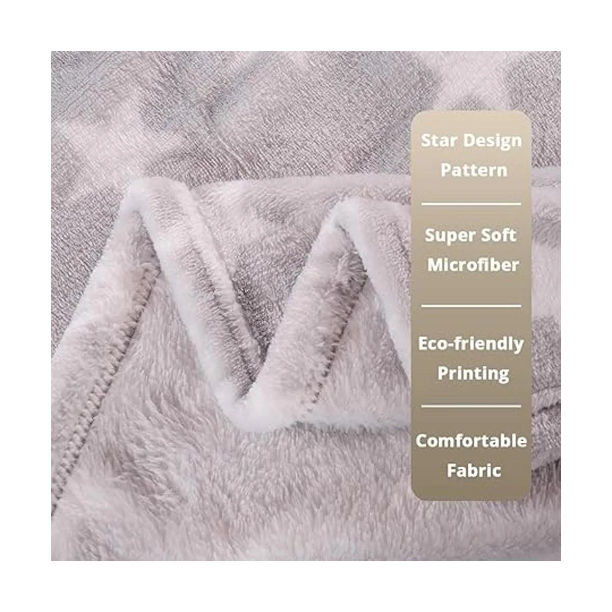 HYSEAS cobija terciopelo sólidos Micro felpa cobija 50