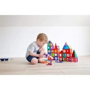 Playmags Juego de azulejos coloridos de 38 piezas_6