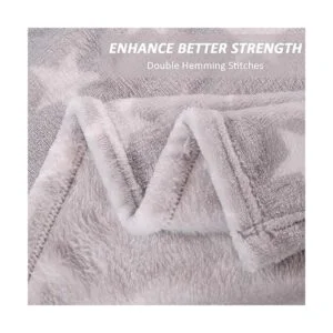 HYSEAS cobija terciopelo sólidos Micro felpa cobija 50