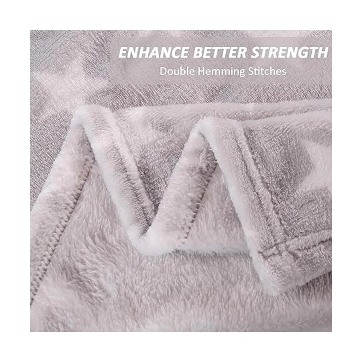 HYSEAS cobija terciopelo sólidos Micro felpa cobija 50