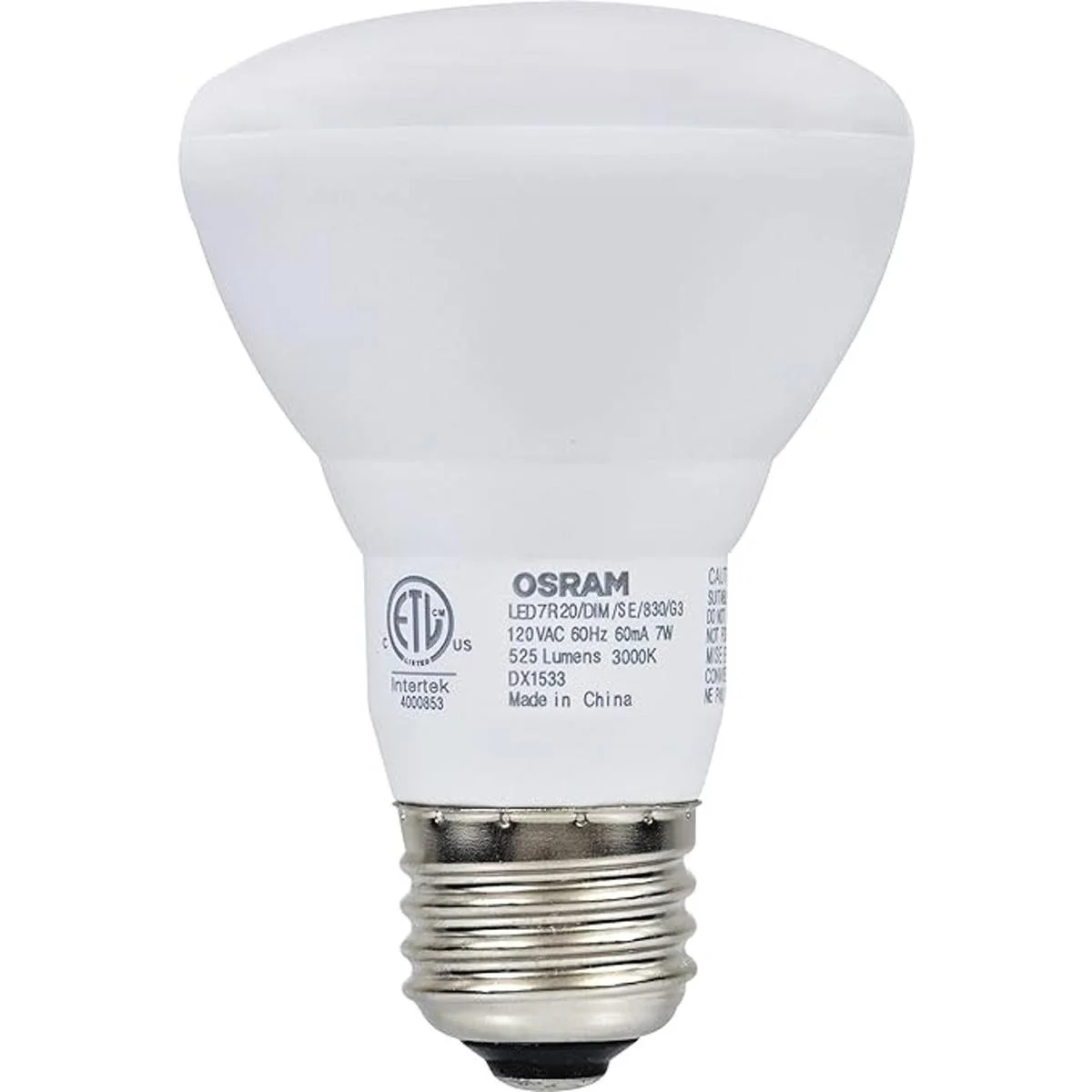Sylvania 79659 Bombilla LED regulable 7W R20 base_3