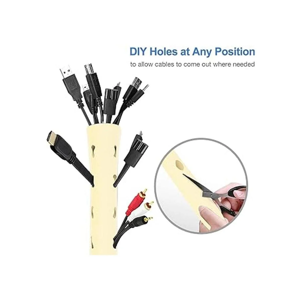 JOTO Organizador de cables para_5