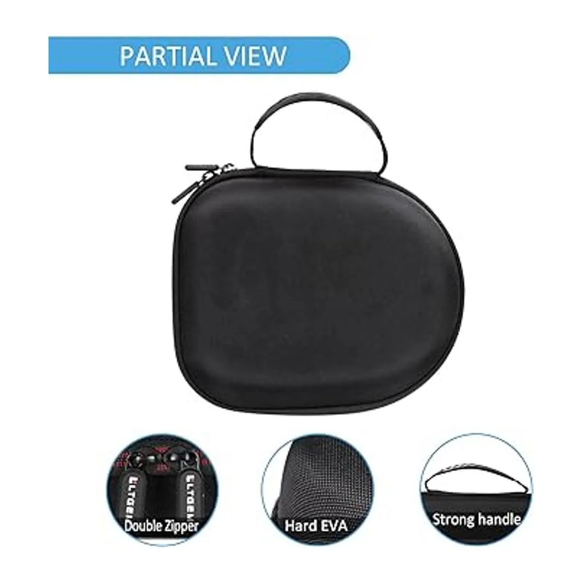 LTGEM Funda rígida para auriculares de viaje bolsa de_3