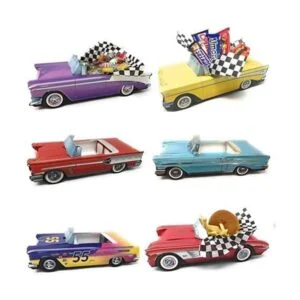 12 cajas de comida clásicas para fiestas de autos_2