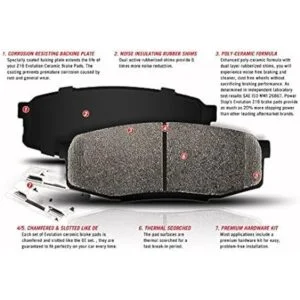 Power Stop 171805 Z17 Pastillas de freno de cerámica_3