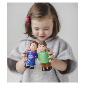 Get Ready Kids 620 Figuras de carrera multiculturales de_4