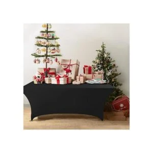 Abccanopy Mantel de licra de 1.83 m para mesa Mantel de_2