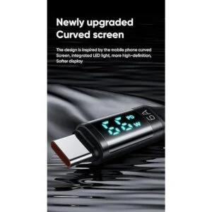 Mcdodo Cable USB tipo C pantalla LED de nailon trenzado_2