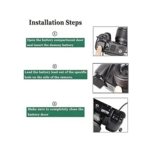 Gonine DMW DCC12 Adaptador de corriente alterna GH5 GH4_3