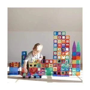 Playmags Juego de azulejos coloridos de 38 piezas_5