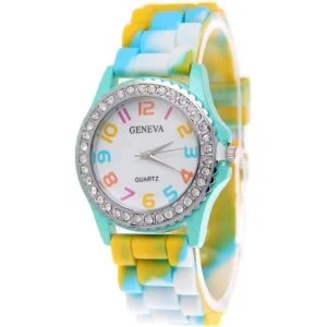 CdyBox Juego de 5 relojes al por mayor con diamantes de_5