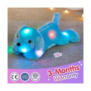 Perrito de peluche con luz LED para ver por la noche 20_2