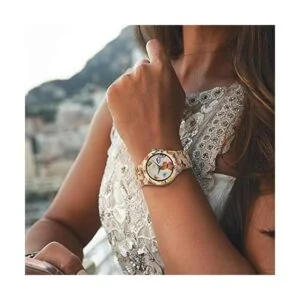 BOBO BIRD Reloj de bambú para mujer con grabado de_3