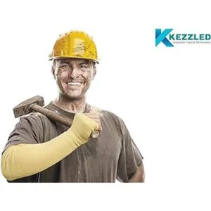 KEZZLED Mangas protectoras de corte Kevlar resistentes al_5