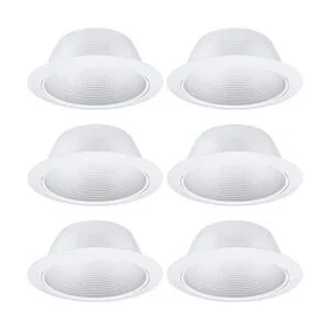 Paquete de 4 de 6 pulgadas con luz empotrada en lata con_1