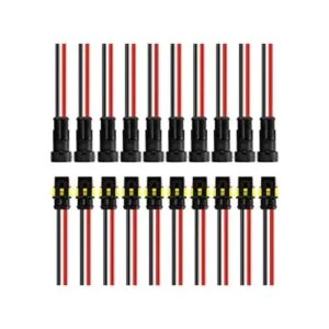 LanHong Conector de cable eléctrico de 2 pines_1