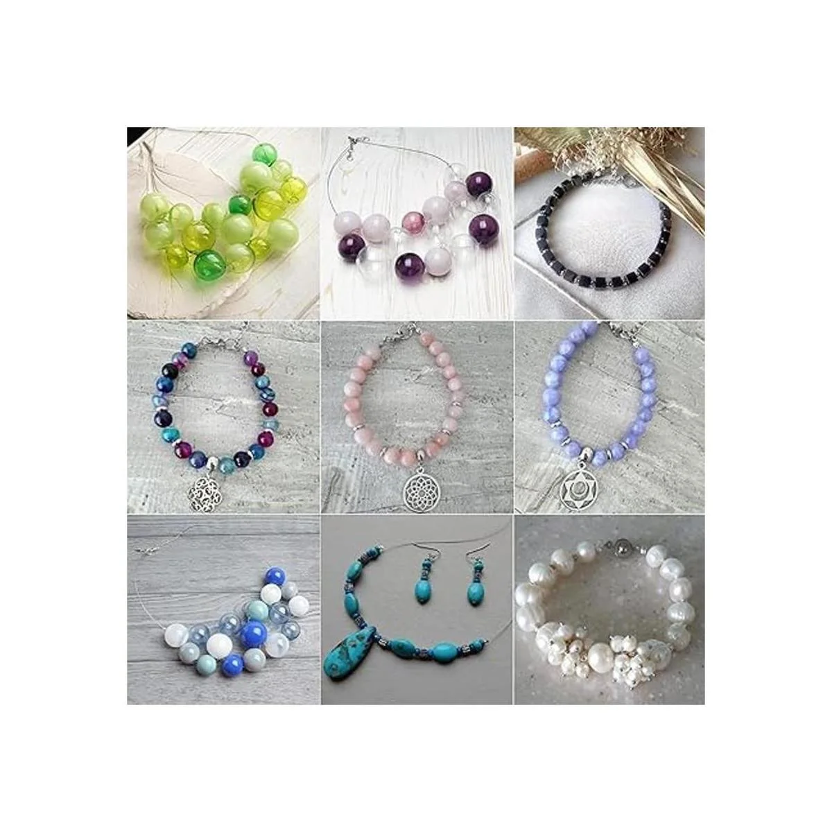 Fashewelry Alambre de cuentas de cola de tigre calibre_6