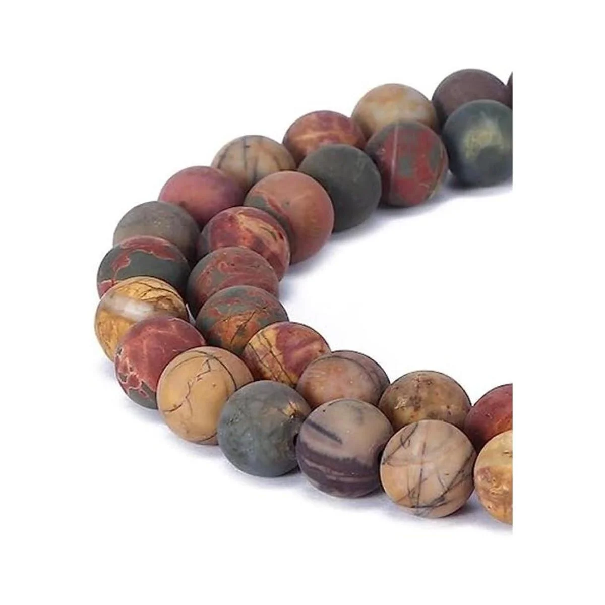 Magníficas cuentas sueltas redondas de ágata fucsia_1