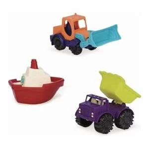 B. toys by Battat Mini Toy Cars Vehículos acuáticos y_3