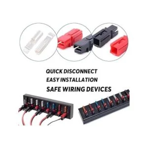 Glarks 20 pares de 30 amperios de desconexión rápida_5