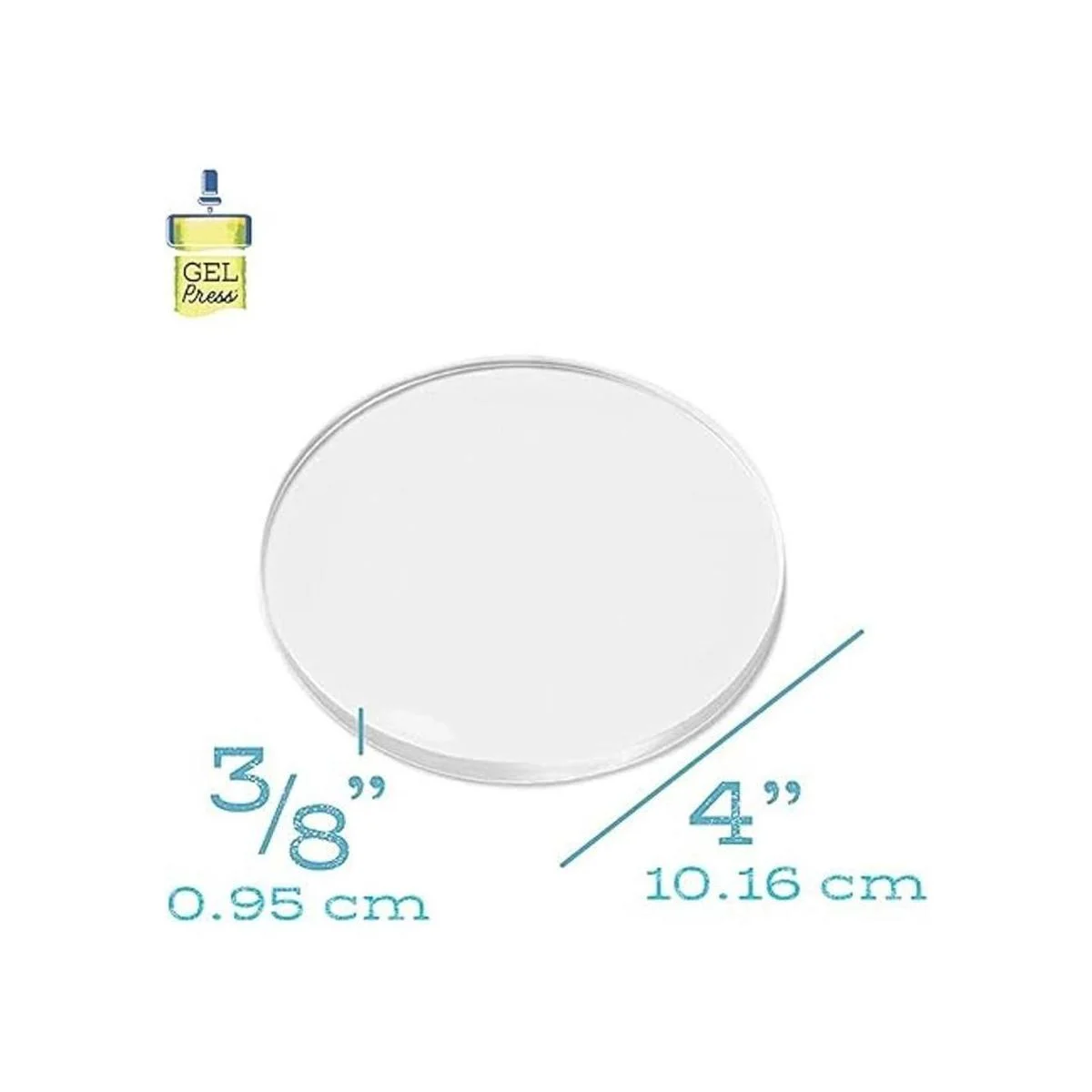 Gel Press placa de gel de impresión