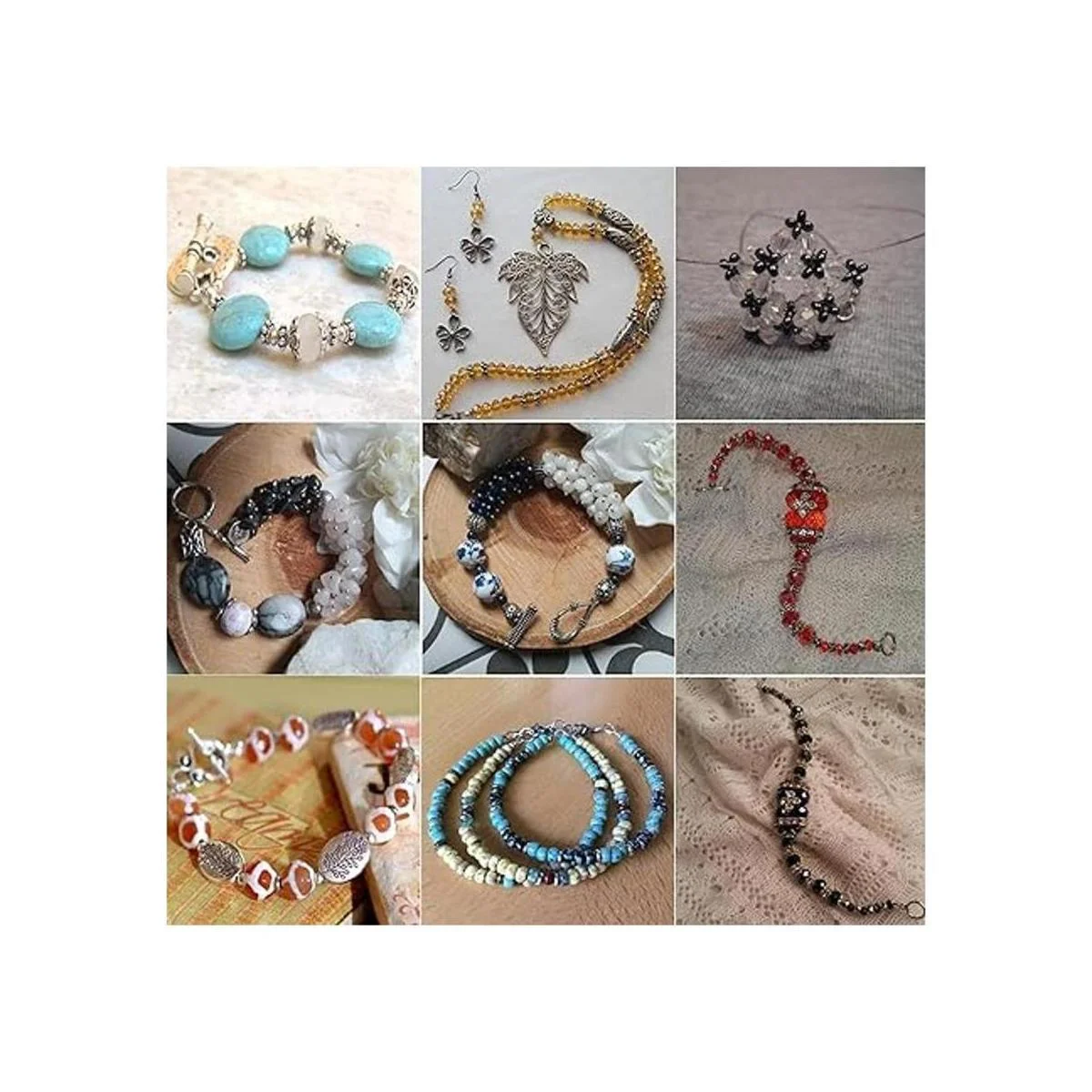 Fashewelry Alambre de cuentas de cola de tigre calibre_5