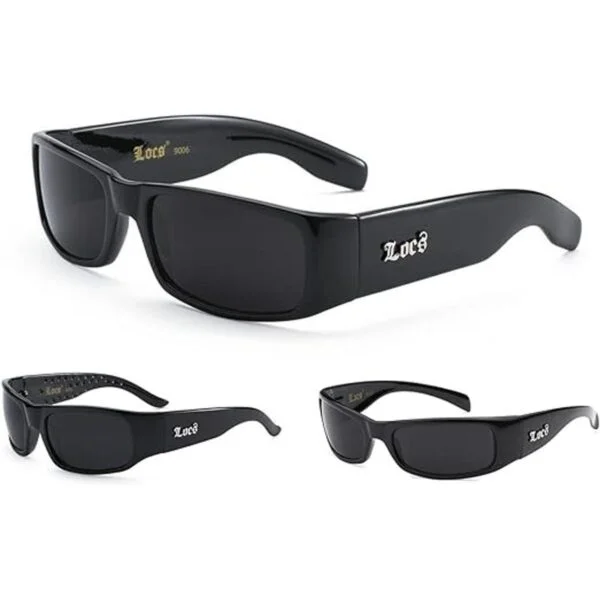 3 Pack locomotoras Mens Hardcore Shades Negro Oscuro Urban_1