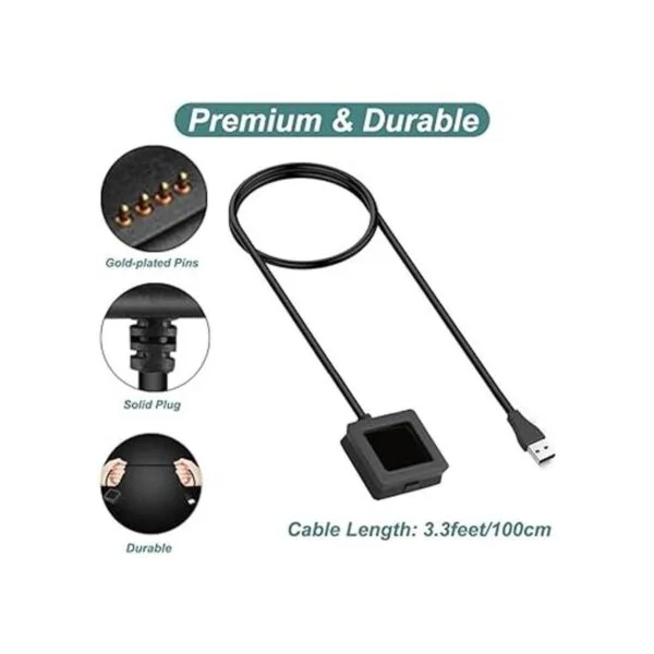 Kissmart Charger for Fitbit Blaze Replacement Charging_4