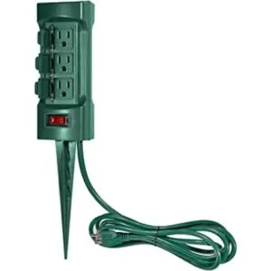 BESTTEN Regleta de alimentación para exteriores con