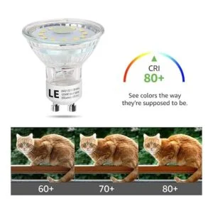LE Bombillas LED GU10 equivalentes a halógenas de 50 W