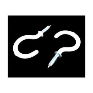 50 ganchos Yueton recubiertos de vinilo para atornillar_2