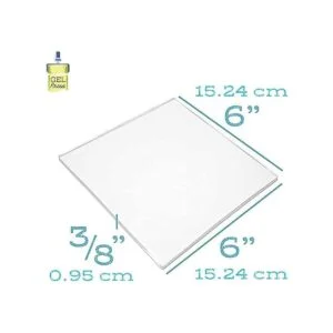 Gel Press placa de gel de impresión Transparente