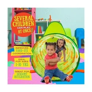Carpa y túnel para niño con forma de oruga juego de 2_6
