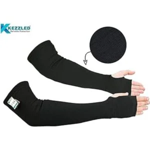 KEZZLED Mangas protectoras de corte Kevlar resistentes al_2