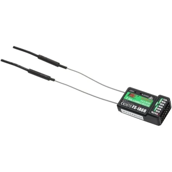 Receptor para dron cuadricóptero RC Flysky FSI6S 10